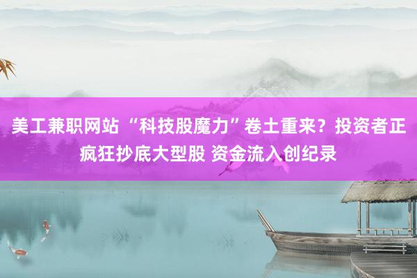 美工兼职网站 “科技股魔力”卷土重来？投资者正疯狂抄底大型股 资金流入创纪录